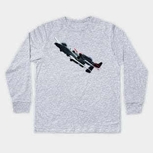 A-10 and P-51 Formation Kids Long Sleeve T-Shirt